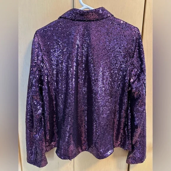 Squin Bomber Jacket - NWT - Picture 2 of 6